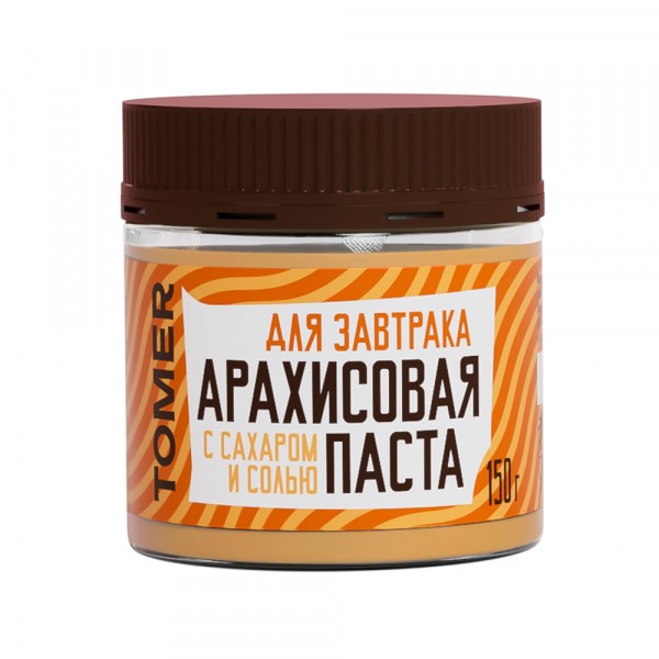 №1 Фабрика Томер   Арахисовая паста, 150г в Подольске