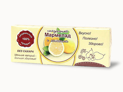  Мармелад натуральный "Лимон" 140г в Подольске